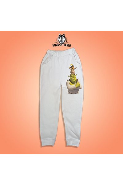 MarkaTurko Παιδική φόρμα Shrek με στάμπα unisex Special Design Cotton 506-B53