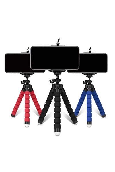 ThenTech Sünger Kaplamalı Mini Ahtapot Bacaklı Tripod