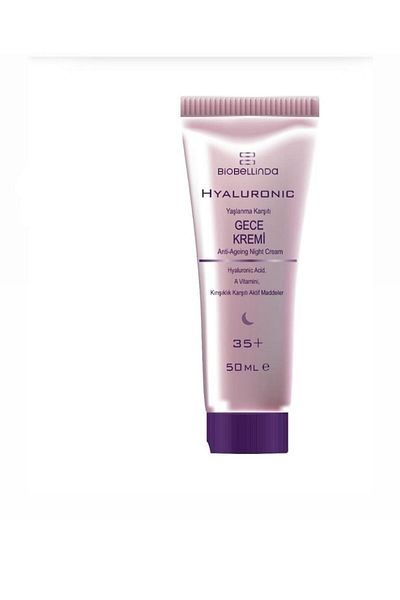 BioBellinda Hyaluronic Anti-Aging Night Cream for Ages 35+ - 50 ML