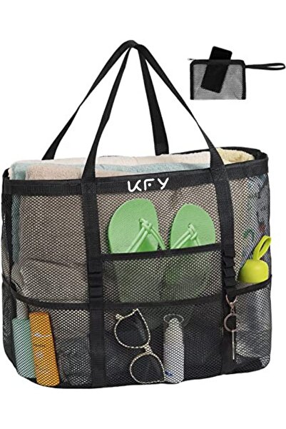 Kitchenify Plaj Çantası, Piknik Çantası, Kadın Plaj Çantası File Plaj Çantası...