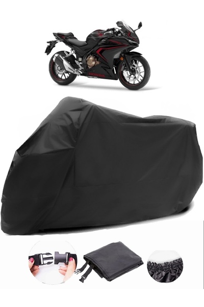 AutoZEL هوندا CBR 500R القماش المشمع الأسود للدراجات النارية مقاوم للماء