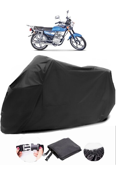 AutoZEL Falcon Sport 100 مشمع أسود للدراجات النارية مقاوم للماء ومتين ومتوافق...