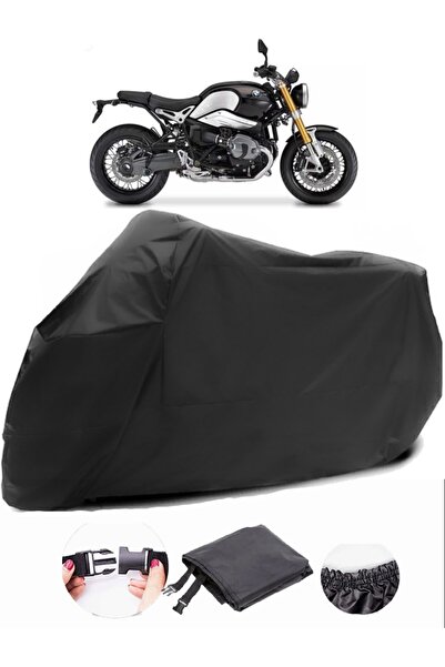 AutoZEL BMW R Nine T قماش مشمع مقاوم للماء باللون الأسود للدراجات النارية