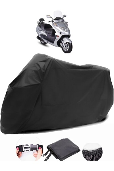 AutoZEL موتوران باراكودا أسود للدراجات النارية القماش المشمع مقاوم للماء نسيج...