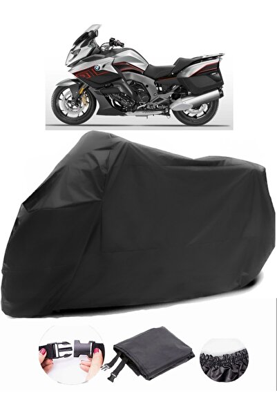 AutoZEL BMW K 1600 GTL حصريًا باللون الأسود للدراجات النارية من القماش المشمع...