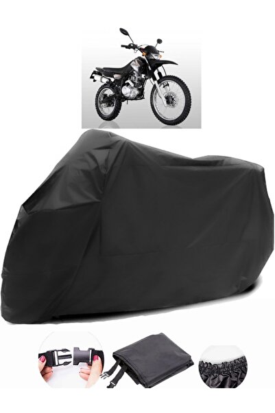 AutoZEL ليفان X-Plore 200M مشمع دراجة نارية أسود مقاوم للماء قماش متين