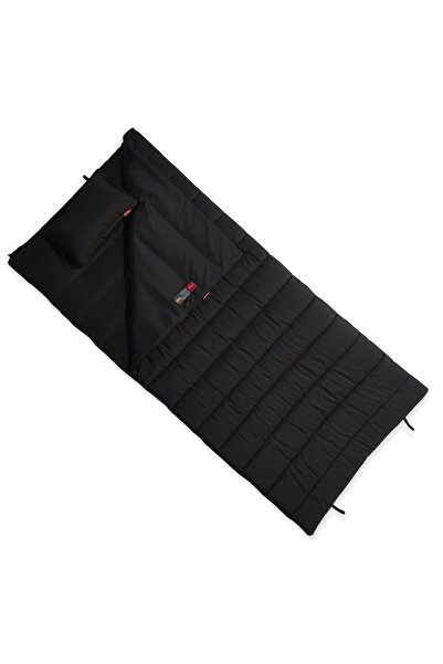 Naturecamp Ursa 350 Black -15 Degrees Can Be Combined Στρατιωτικός υπνόσακος με ευρεία επένδυση