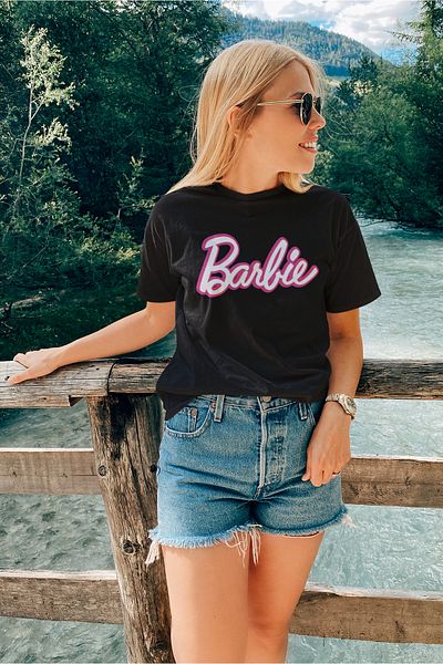 ADA BEBEK ÇOCUK Printed 100% Cotton Women's Crew Neck Oversize T-Shirt