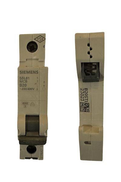 Siemens B20 1P Automatic Fuse (1 Piece)