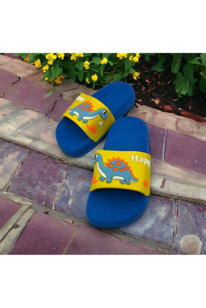 GEZER BOY'S SLIPPERS STREET SEA BEACH POOL SLIPPERS
