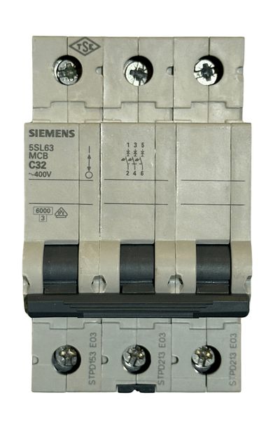 Siemens C32 3P Automatic Fuse (1 Piece)