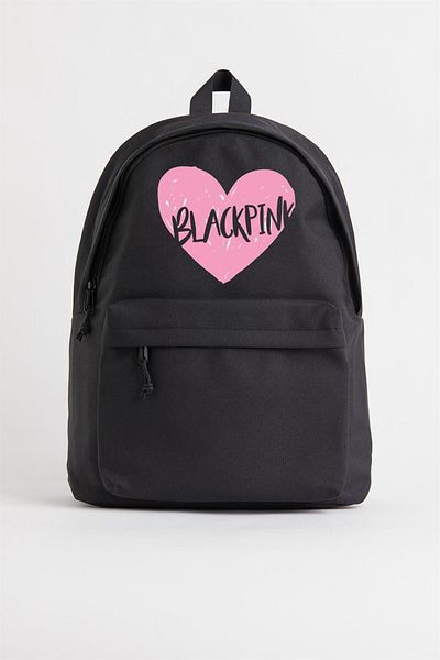 Toum Σακίδιο πλάτης Unisex με στάμπα M F Blackpink Heart