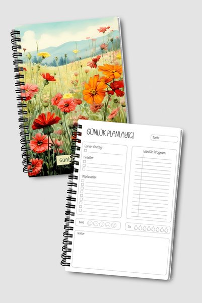 Eldesen Tasarım Planning Set of 3, Daily Planner, Weekly Planner, To-Do List, Academic Agenda