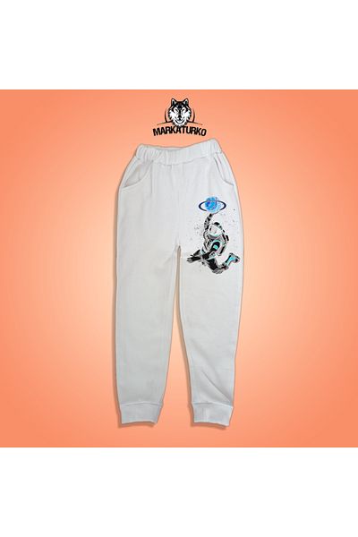 MarkaTurko Space printed unisex Παιδική φόρμα από βαμβακερή ειδική σχεδίαση 706-B106