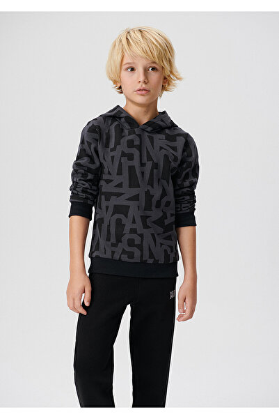 Mavi Printed Black Sweatshirt 6S10004-900