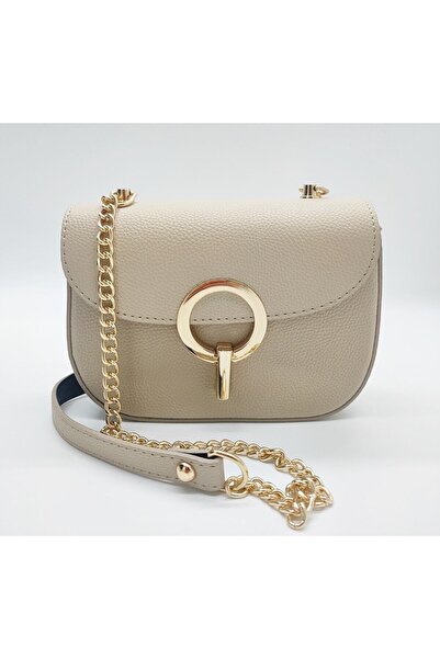 Posh Bags حقيبة كروس وكتف من الجلد الصناعي من Lush Mink مع قفل قلاب مانع للتشوه وحزام سلسلة