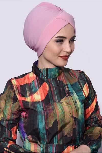 Luna Nueva Hijab Pool Sea Cap (VETER SEASONS USE) Powder Pink