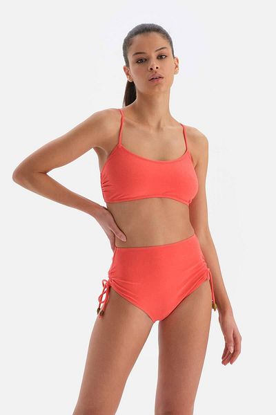 Dagi Orangefarbenes Bralette-Bikinioberteil