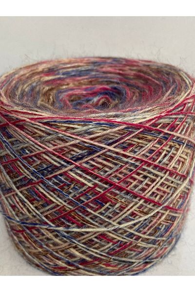 göçer Μαλλί Ακρυλικό: μπορντό Mink Blue Transitional 100 Gr