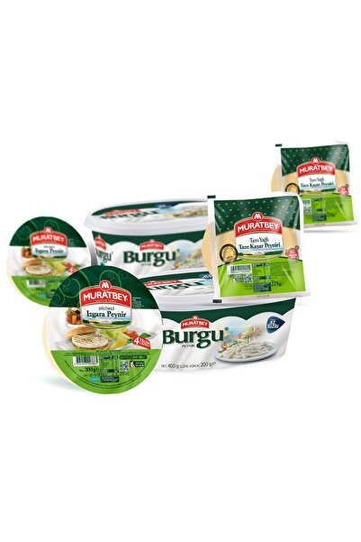 Muratbey Taze Kaşar ( 225 Gr ) + Burgu ( 200 Gr ) + Izgara ( 200 Gr )