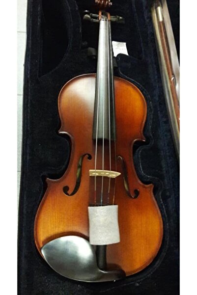 VALERIA Vl002jh-2 Yarı El Yapımı Masif Ağaç Mat Cila Keman Seti