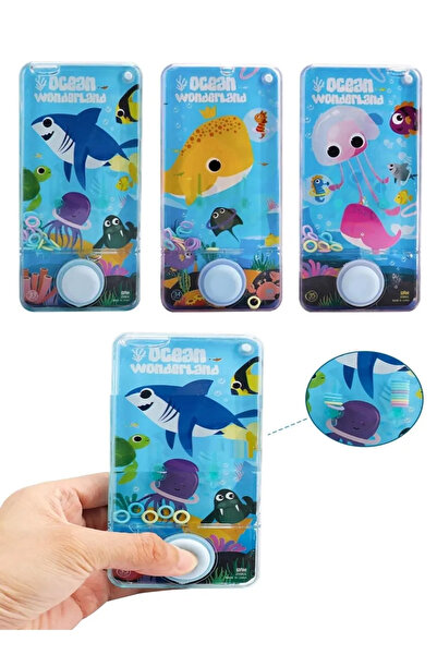 Ayver Oyuncak Okyanus Temalı Suda Halka Geçirme Oyunu - Transparent Water Game