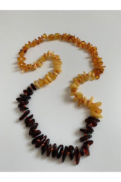 Tesbihci Efendi 50 Cm Drop Amber Adult Necklace