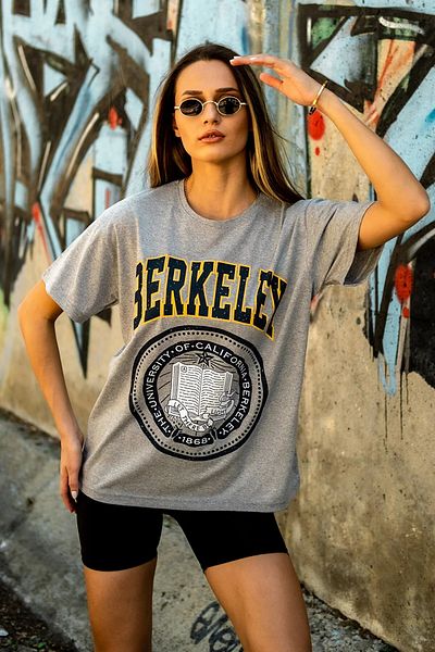 DAXİS Sportwear Company UNISEX BERKELEY PRINTED T-SHIRT DAXIS Sportwear Company