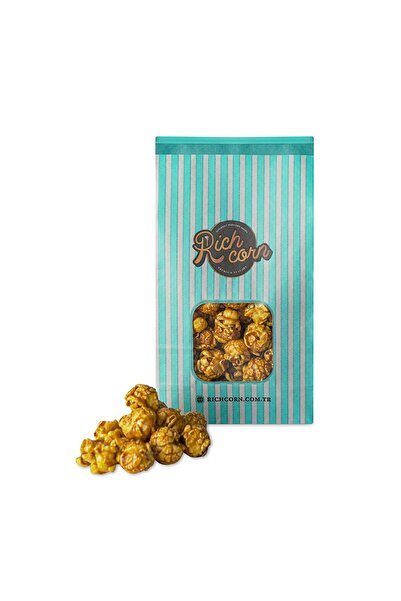 Rich Corn Gurme Patlamış Mısırları, Karamel Popcorn, Küçük Organik Paket 75gr