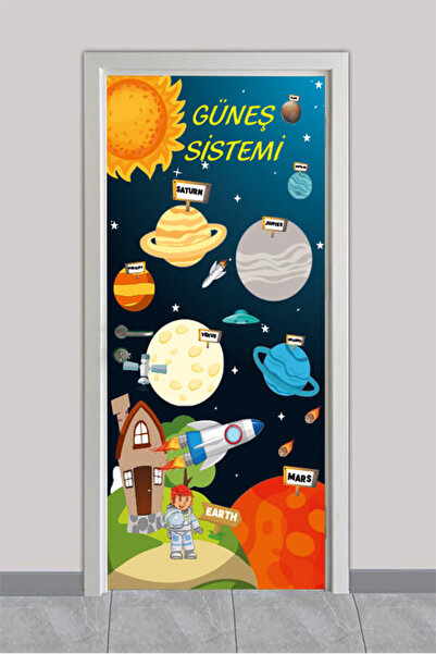 OnurStore فستان باب المدرسة - النظام الشمسي 097