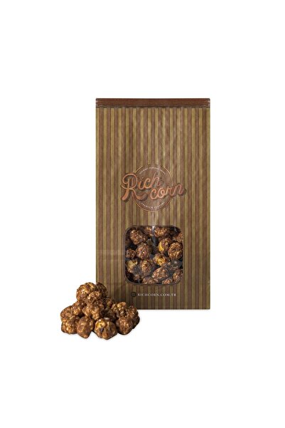 Rich Corn Gurme Patlamış Mısırları, Çikolatalı Popcorn, Orta Organik Paket 200gr