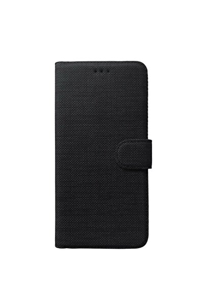 Battunique Oppo A15 - A15s Kapaklı Cüzdan Kılıf Kumaş Desenli Suni Deri