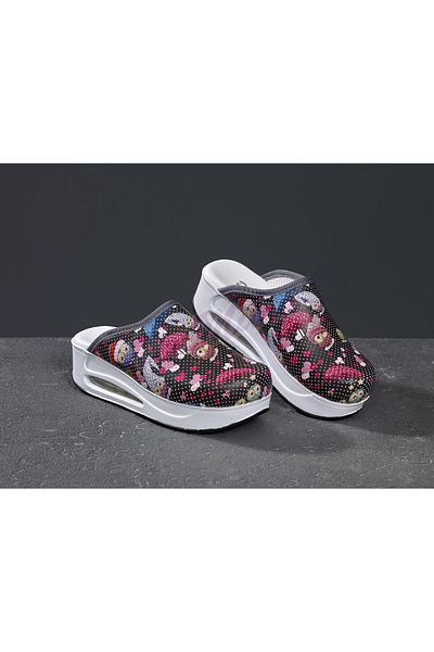 Dr. Mitra Air Sole Doctor Nurse Hospital Cook Slippers Patterned 988