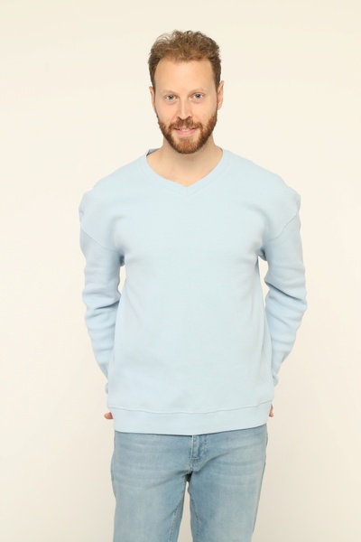 Owut Collection Ανδρικό φούτερ με λαιμόκοψη V