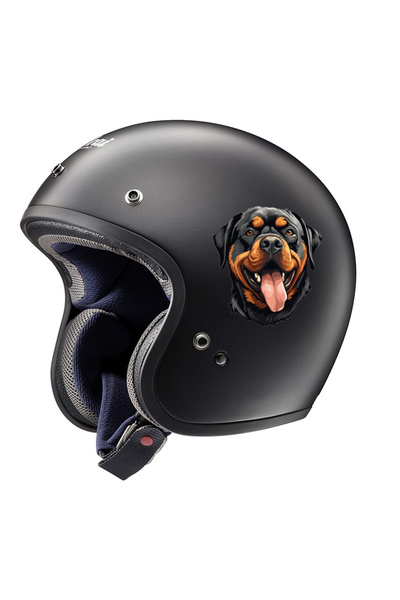 MegaSticker Rottweiler dog Araba, Motorsiklet, Kask, Laptop, Cam Sticker 13x12Cm