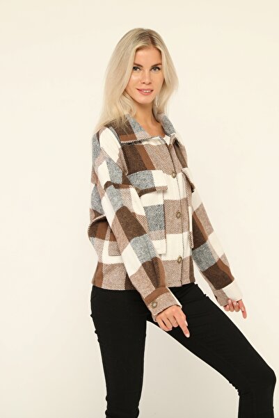 Owut Collection Jachetă crem pentru lemne pentru femei