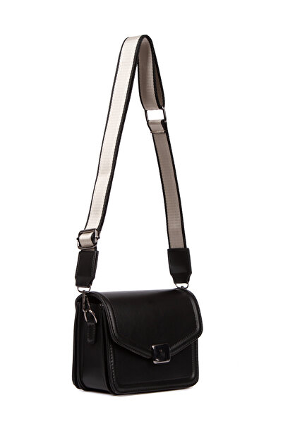 Adelina Bags Women's Flap Crossbody Arm and Shoulder Bag Black