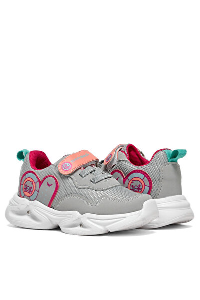 Tonny Black Çocuk Unisex Buz Fuşya Tonny Black Işıklı Cırtlı Ayakkabı