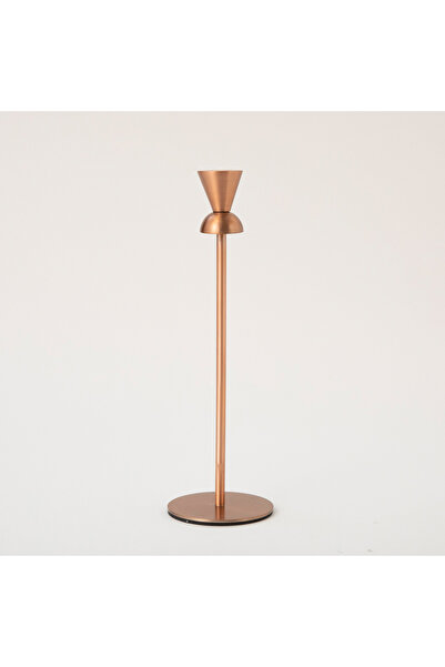 Chakra Peggy Şamdan 8x28 Cm Bakır