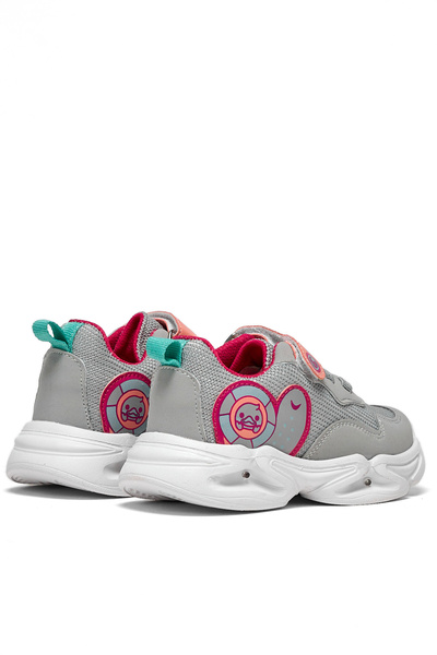 Tonny Black Çocuk Unisex Buz Fuşya Tonny Black Işıklı Cırtlı Ayakkabı