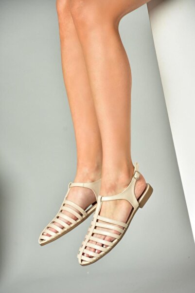 Fox Shoes S314960109 Beige Women's Sandals