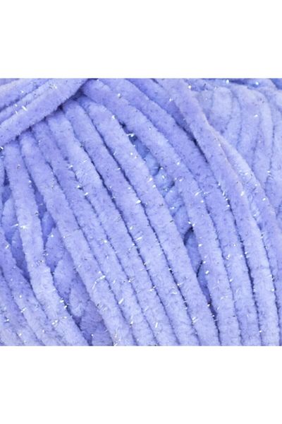 LaVita Yarn Velurex Baby Glitter Velvet Amigurumi Hand Knitting Yarn Taka Yarn (5101-LILA)