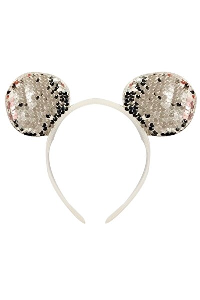 Big Party Ασημένιο με παγιέτες και στέμμα αυτιών