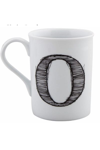 Porland Letter (O) Mug 285cc