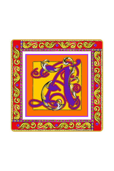 Baci Milano Ortigia A Harfli Tabak 15 cm x 15 cm