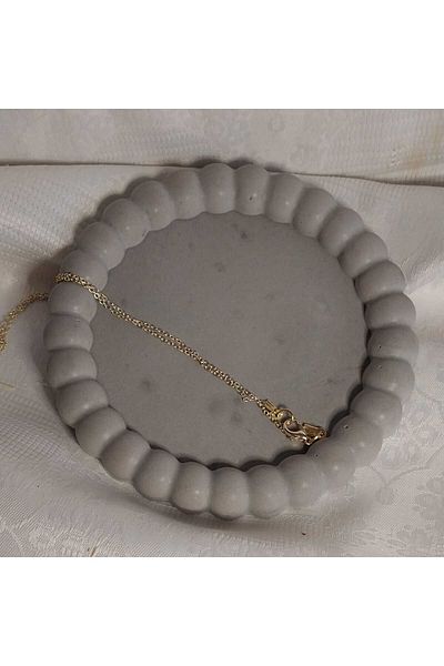 KARRA Buble Bubble Coaster Candle Plate Presentation Plate