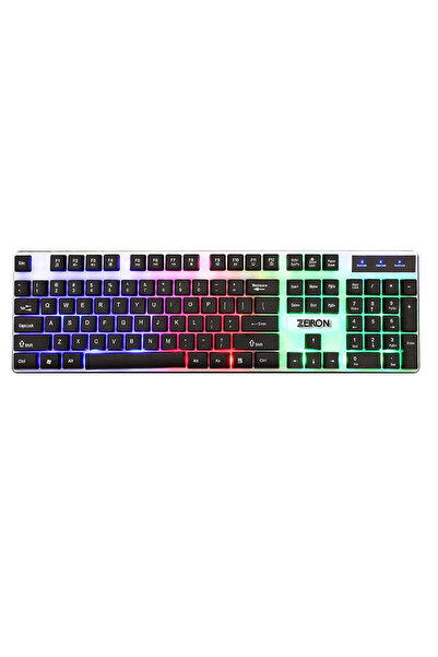 Zeiron T350 Suspansion Q Türkçe Işıklı RGB Klavye Mouse Set