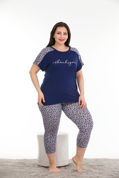 Lady Синій комплект капрі