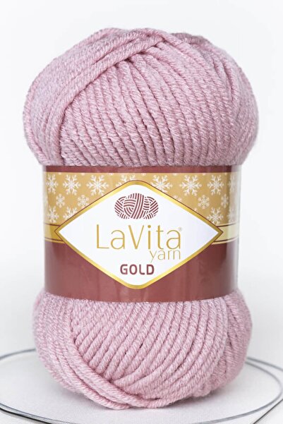 LaVita Yarn خيوط الحياكة اليدوية الذهبية السميكة الشتوية السميكة من خيوط الحي...