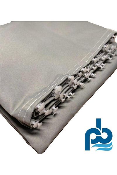 pamukkale branda Balcony Curtain Waterproof with Cornice Buckle and Laces 350x200